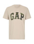 GAP Tricou bej / verde - Pled.ro