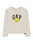 GAP Tricou 'BETTER' galben / gri deschis / negru - Pled.ro