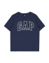 GAP Tricou bleumarin / albastru noapte / alb - Pled.ro