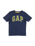 GAP Tricou bleumarin / galben / alb - Pled.ro