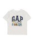 GAP Tricou bleumarin / galben / negru / alb murdar - Pled.ro