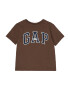 GAP Tricou bleumarin / maro / alb - Pled.ro