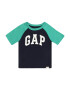 GAP Tricou bleumarin / verde / alb - Pled.ro