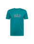 GAP Tricou bleumarin / verde jad / alb - Pled.ro