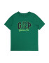 GAP Tricou 'FRAN' verde deschis / verde închis / negru - Pled.ro