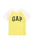 GAP Tricou galben / negru / alb murdar - Pled.ro