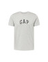 GAP Tricou gri amestecat / negru / alb - Pled.ro