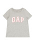 GAP Tricou gri amestecat / roz / alb - Pled.ro