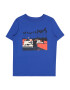 GAP Tricou 'JUNE' albastru / corai / negru / alb - Pled.ro