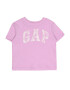 GAP Tricou mov orhidee / alb - Pled.ro