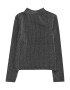 GAP Tricou negru / argintiu - Pled.ro