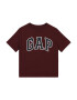 GAP Tricou roșu burgundy / negru / alb - Pled.ro