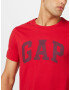 GAP Tricou roșu cranberry / negru - Pled.ro