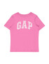 GAP Tricou roz / alb - Pled.ro