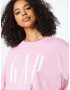 GAP Tricou roz / alb - Pled.ro