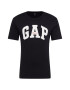 GAP Tricou roz pal / negru / alb - Pled.ro