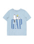 GAP Tricou 'SNOOPY FRAN' albastru / albastru deschis / negru / alb - Pled.ro