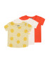 GAP Tricou 'SPRING' galben / roșu orange / alb - Pled.ro