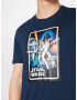 GAP Tricou 'STAR WARS' azur / albastru închis / alb - Pled.ro