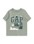 GAP Tricou verde petrol / verde pastel / alb - Pled.ro