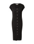 GARCIA Rochie tricotat negru - Pled.ro