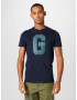 GARCIA Tricou albastru marin / bleumarin - Pled.ro