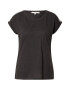 GARCIA Tricou negru amestecat / argintiu - Pled.ro