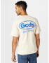 GCDS Tricou alb kitt / azuriu - Pled.ro