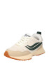 GENESIS Sneaker low 'Marathon' nisipiu / verde smarald / alb - Pled.ro