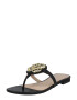 GERRY WEBER Flip-flops 'Gadera' auriu / negru - Pled.ro