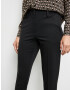 GERRY WEBER Pantaloni cu dungă negru - Pled.ro