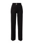 GERRY WEBER Pantaloni cu dungă negru - Pled.ro