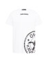 Gianni Kavanagh Tricou 'White Astral' negru / alb - Pled.ro