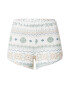 Gilly Hicks Pantaloni de pijama bej deschis / verde pastel / alb - Pled.ro