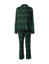 Gilly Hicks Pijama verde / negru - Pled.ro