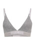 Gilly Hicks Sutien gri / alb - Pled.ro