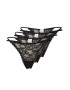 Gilly Hicks Tanga negru - Pled.ro