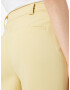 Gina Tricot Pantaloni 'Johanna' galben pastel - Pled.ro