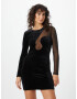 Gina Tricot Rochie de cocktail 'Rebecka' negru - Pled.ro