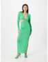 Gina Tricot Rochie 'Yolanda' verde limetă - Pled.ro