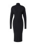 Gina Tricot Rochie tricotat 'Hanna' negru - Pled.ro