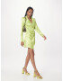 Gina Tricot Rochie verde limetă - Pled.ro