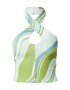 Gina Tricot Top 'Aurora' verde / verde jad / alb - Pled.ro