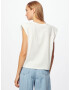 Gina Tricot Top 'Fran' alb murdar - Pled.ro