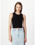 Gina Tricot Top 'Kay' negru - Pled.ro