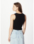 Gina Tricot Top 'Kay' negru - Pled.ro