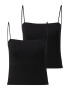 Gina Tricot Top 'Scarlet' negru - Pled.ro