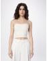 Gina Tricot Top 'Selina' negru / alb - Pled.ro