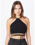 Gina Tricot Top 'Siri' negru - Pled.ro