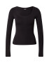 Gina Tricot Tricou 'Agnes' negru - Pled.ro